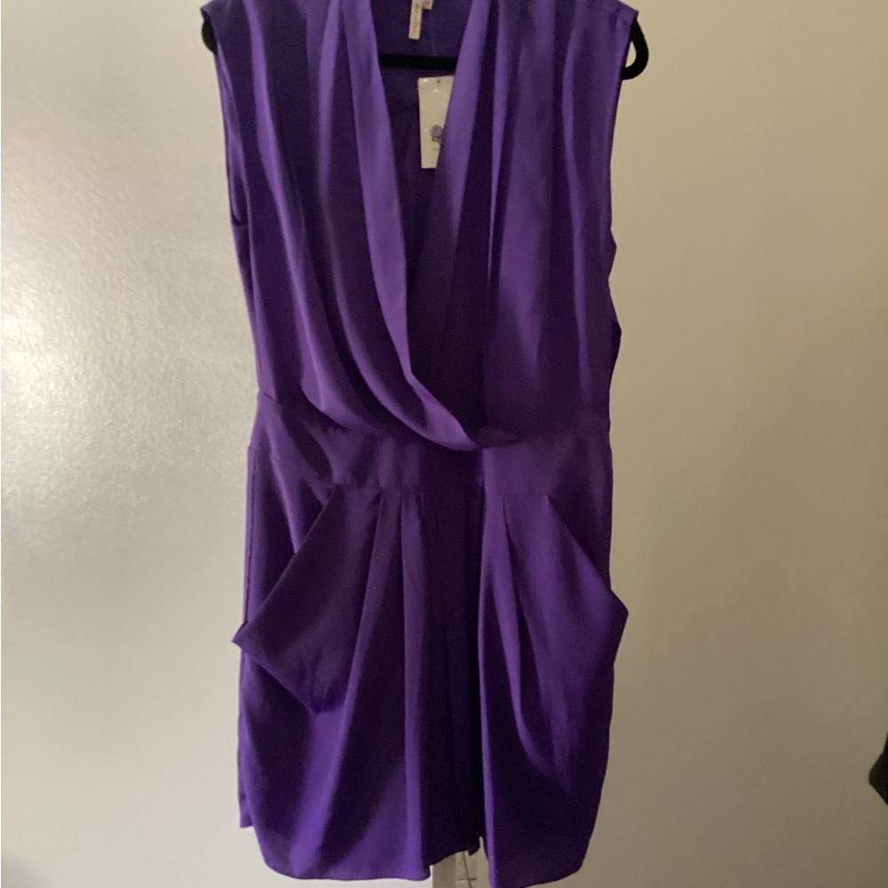 Purple Sleeveless Dress